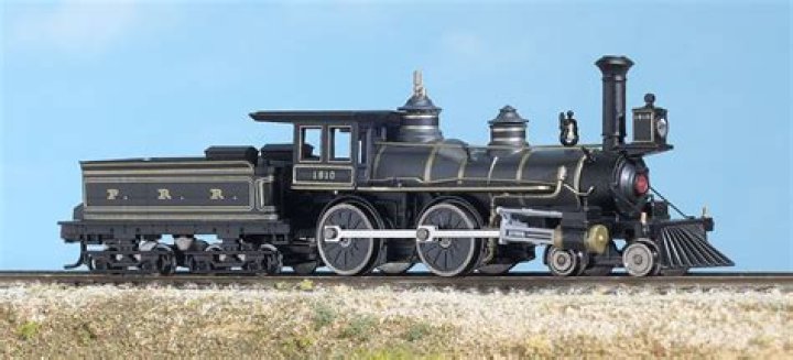 Atlas N scale 4-4-0 steam locomotive