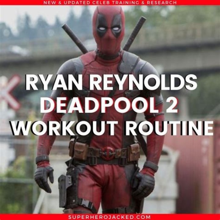Could You Handle Ryan Reynolds' Intense Deadpool 2 Workout?
