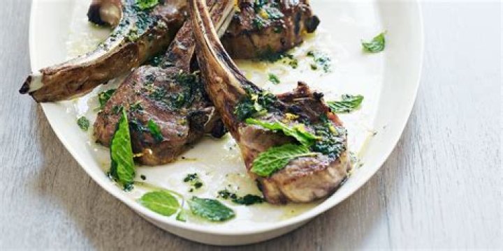 Lamb Chops with Mint Gremolata Recipe