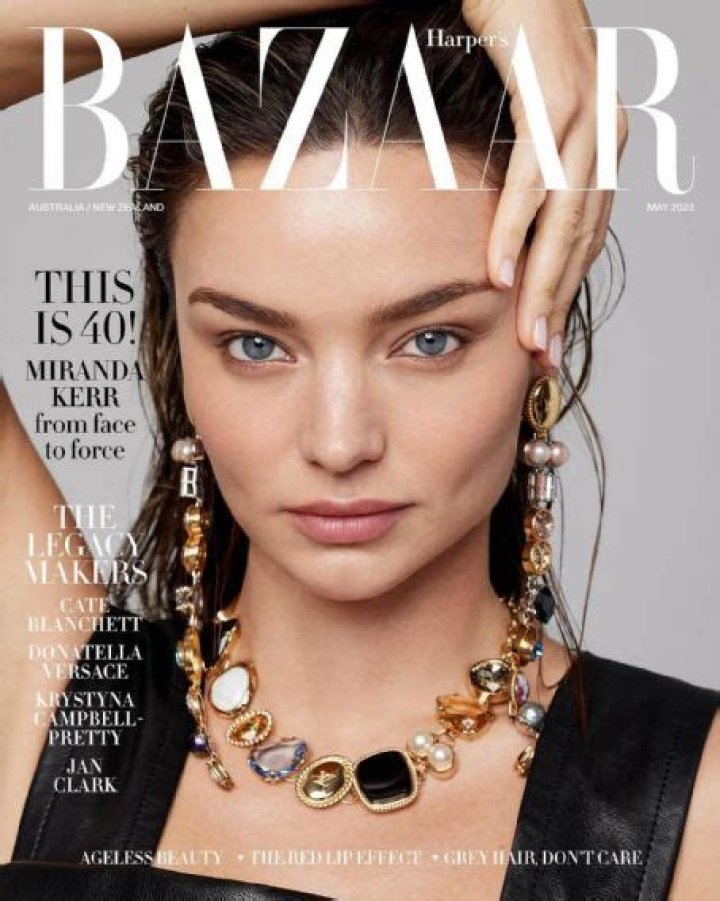 Miranda Kerr Nude Harper's Bazaar Cover Pulled From Australian Shelves