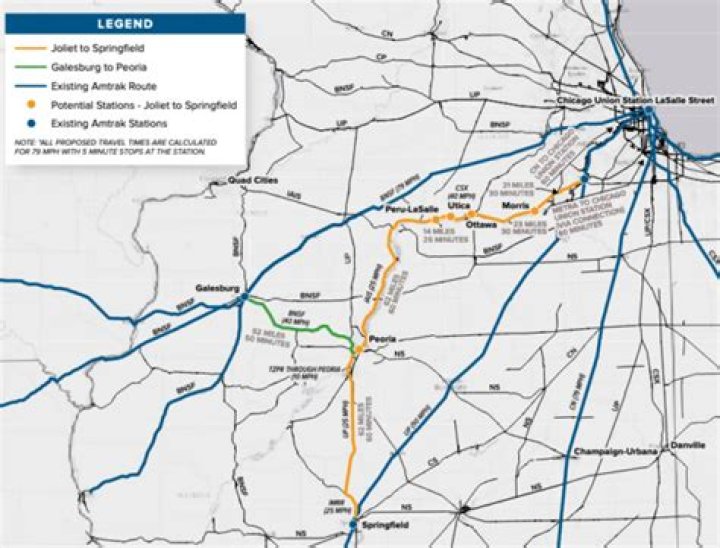 New study makes case for Peoria-Chicago passenger service