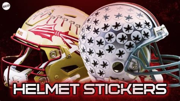 Ohio State Football Helmet Stickers: What They Mean to the Players