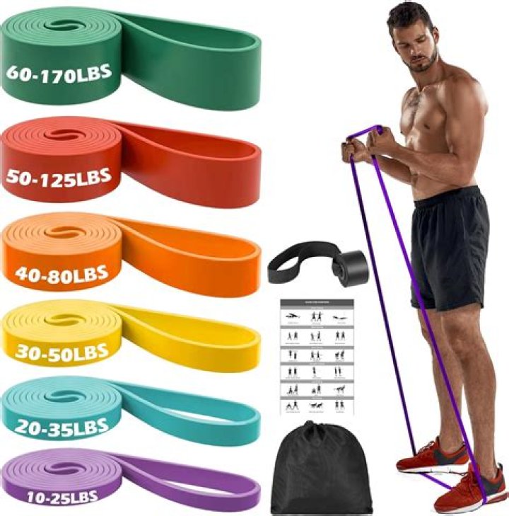 Resistance Bands 2 PACK (2-16kg) - Light Grey