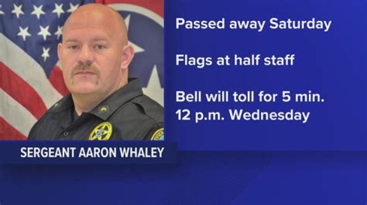 Sgt. Aaron Whaley Obituary, A Devoted Hero And Friend At Sevier County Sheriff’s Office Has Sadly Passed Away – Death – The world obits